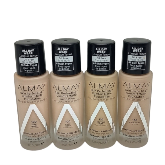 Almay Other - Bundle of 4 Almay Skin Perfecting Comfort matte Foundation All Day Wear
